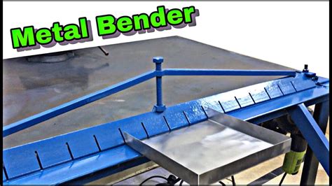 sheet metal curve bender|homemade sheet metal bender.